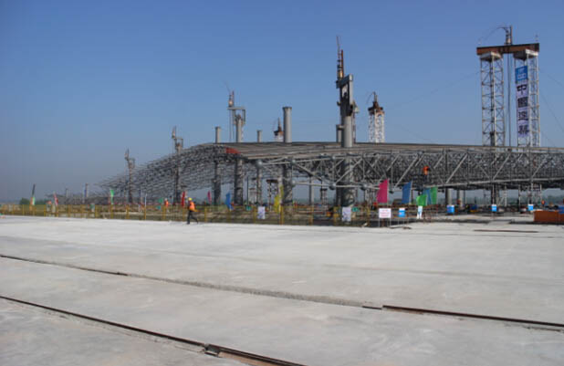 安宁网架顶升施工方案