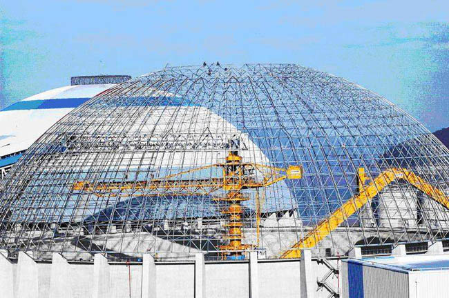 安宁电厂网架工程