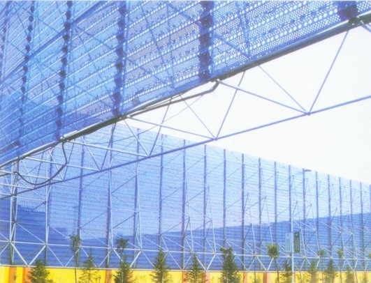 安宁环保扫风墙网架工程
